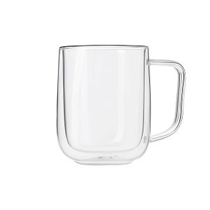 Кружка стеклянная с двойными стенками Viora