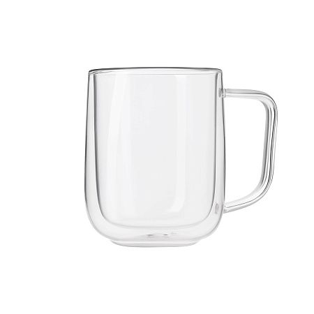 Кружка стеклянная с двойными стенками Viora