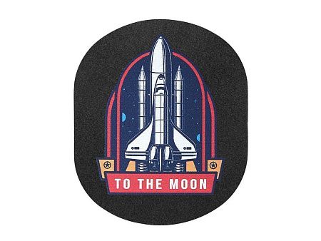 Патч «Овал», nubuk