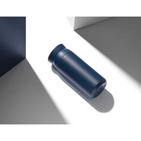 Термобутылка вакуумная герметичная Грейс (Grace), синяя