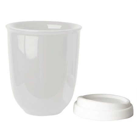 Стакан CAPSULA с крышкой, белый