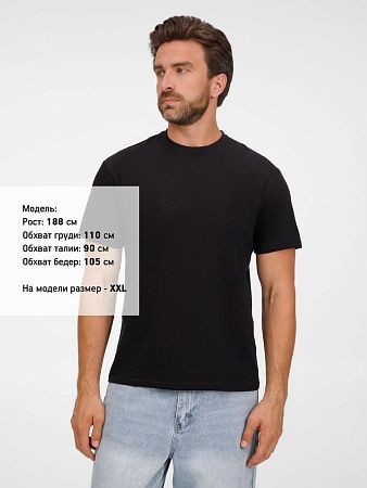 Футболка унисекс Legend, черная, размер XXL