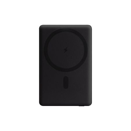 Внешний аккумулятор Atlantis PD 5000mAh с функцией беспроводной зарядки 15W, черный