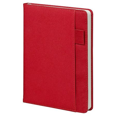 Ежедневник Smart Combi Sand А5, красный, недатированный, в твердой обложке с поролоном