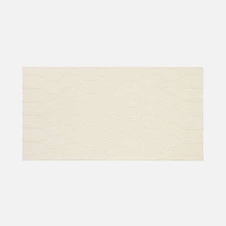 Плед Curve Verve, молочно-белый