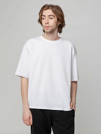 Футболка унисекс оверсайз Street Vibes, молочно-белая, размер XS/S