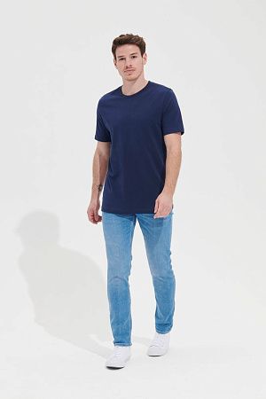 Футболка унисекс Tuner, темно-синяя, размер XS