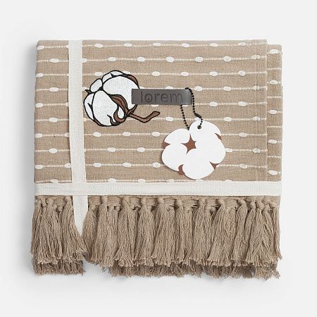 Лейбл кожаный Pasek, S, серый