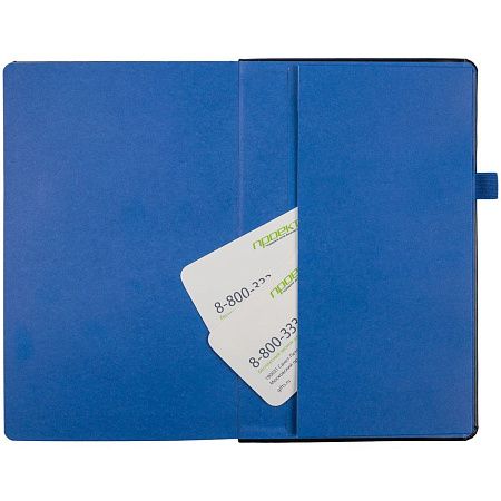 Ежедневник Ton, недатированный, черный с красным