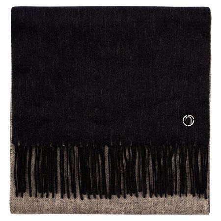 Шарф Charming, коричневый с оранжевым