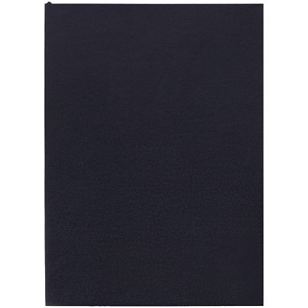 Ежедневник Flat, недатированный, иссиня-черный