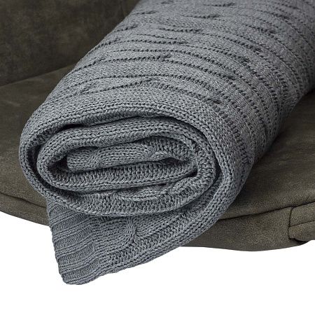 Плед Fado вязаный, красный (без подарочной коробки)