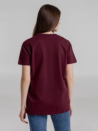 Футболка Imperial 190, бордовая, размер M