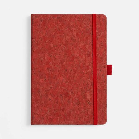 Блокнот Cork County, красный