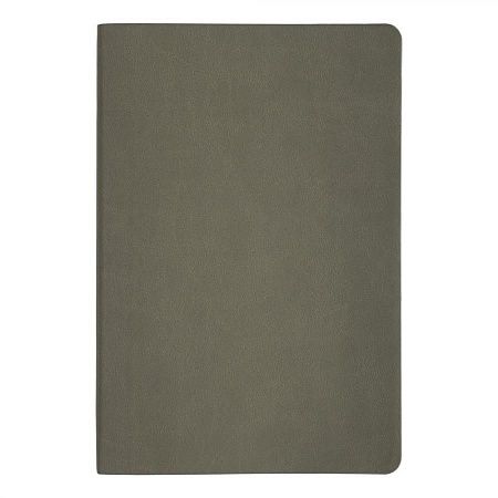 Ежедневник Flexy Soft Touch Latte А5, серый, недатированный, в гибкой обложке