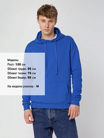 Худи Kirenga Heavy 2.0, ярко-синее, размер XXL