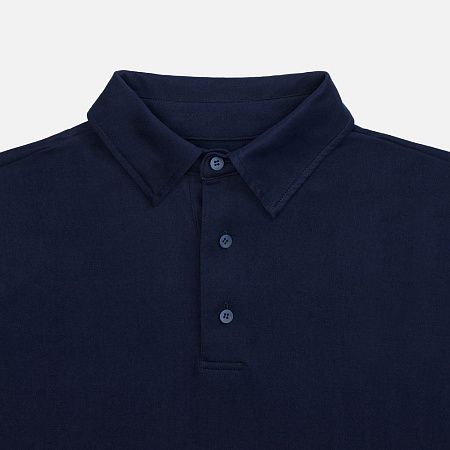 Рубашка поло унисекс Senti, темно-синяя, размер S