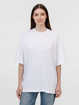 Футболка из бифлекса Morfiss, белая, размер XS/S