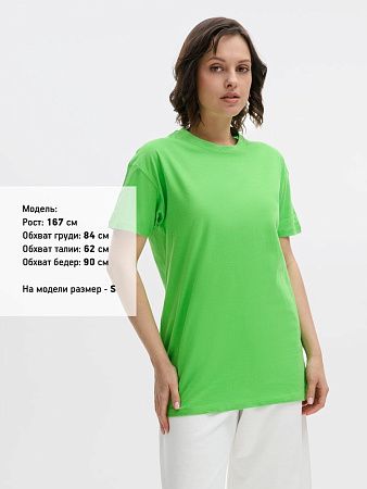 Футболка унисекс Regent 150, зеленый лайм, размер S