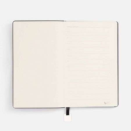 Ежедневник Shall Light, недатированный, черный