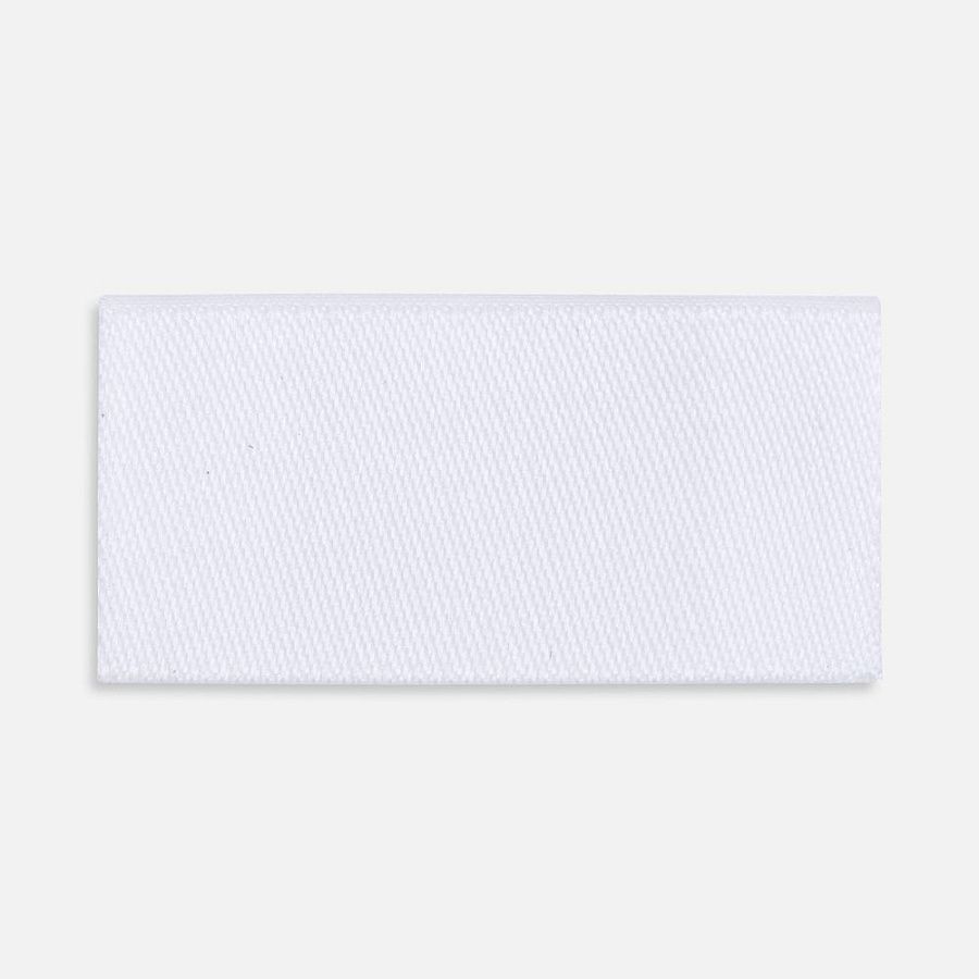 Лейбл тканевый Epsilon, XXS, белый