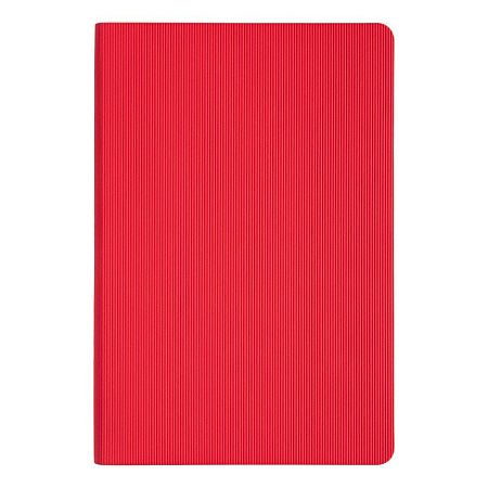 Ежедневник Flexy Happy Line А5, красный, недатированный, в гибкой обложке