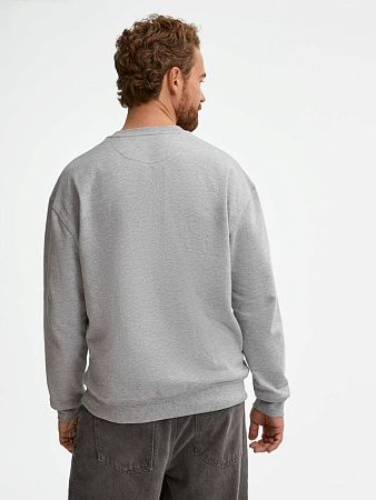 Свитшот унисекс Columbia, серый меланж, размер S