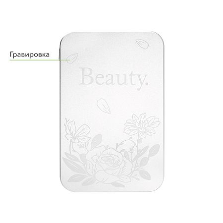 Внешний аккумулятор Артекс PD (Artex PD) 5000mAh с функцией беспроводной зарядки 15W, серебряный