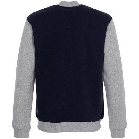 Бомбер College, темно-синий, размер L