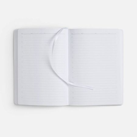 Ежедневник Tact, недатированный, белый