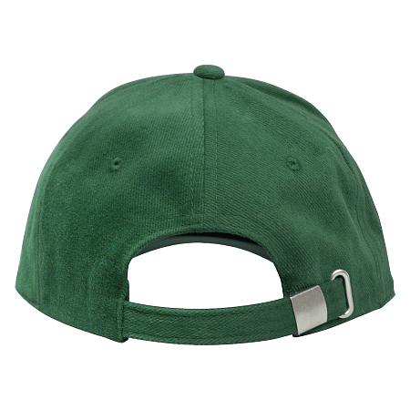 Кепка 5- панельная Salerno Heavy 350,  c белым сендвичем, темно-зеленая