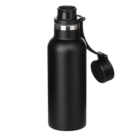 Термобутылка вакуумная герметичная Модена (Modena), черная