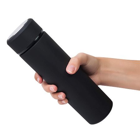 Термос EVANS SOFT 420мл. Черный 6200.08