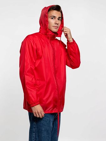Ветровка унисекс Shift, красная, размер 3XL