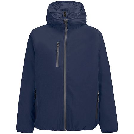 Куртка софтшелл с капюшоном мужская Falcon Men, синяя, размер XL