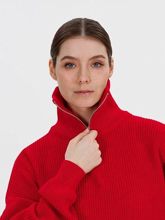 Джемпер Siluetti Birne, красный, размер L/XL