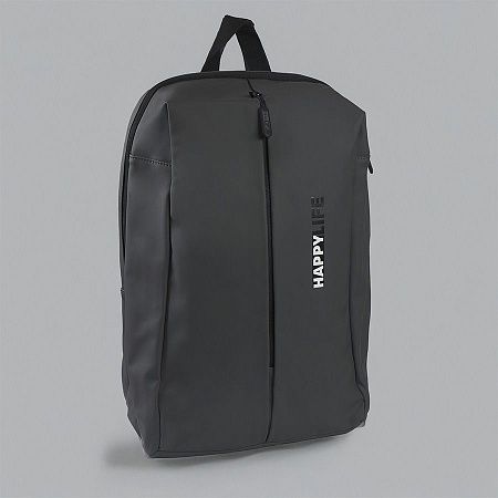 Рюкзак водостойкий "Go", чёрный, 41 х 29 х15,5 см, 90%  полиуретан 10% полиэстер