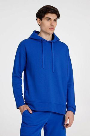 Худи унисекс H2, синее, размер XL/2XL