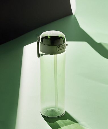 Спортивная бутылка SipnLock из rPET RCS, 800 мл