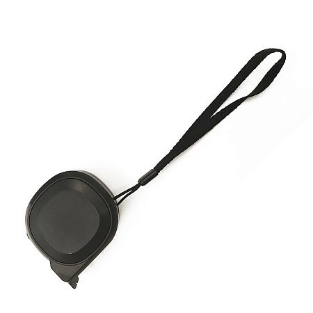 Рулетка Tools  Carpenter 3 метра, пластиковая, с ремешком, черная