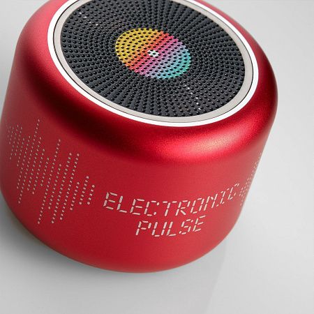Беспроводная колонка Пэшн (Passion) 80dB 600 mAh (Bluetooth 5.4), красная