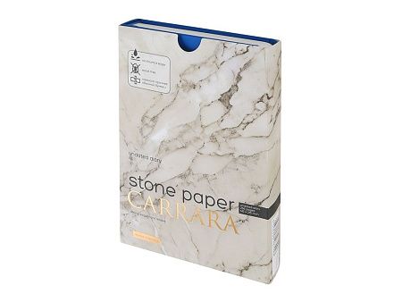 Ежедневник с каменной бумагой недатированный А5 «Carrara»