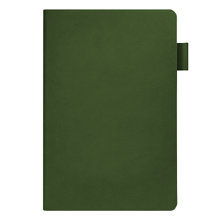 Ежедневник Flexy Asstra Petrus A5, зеленый, недатированный, в гибкой обложке