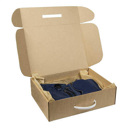 Набор подарочный Solution Prestige Quadro ( поясной кошелек, косметичка дорожная Comfort Сity Travel, косметичка дорожная Comfort Avenue, маска для сна), темно-синий