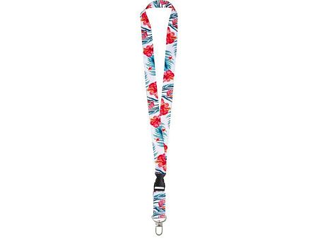 Ланъярд под сублимацию с карабином и межуровневым замком, 2,5 см