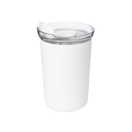 Термокружка вакуумная Strada, белая