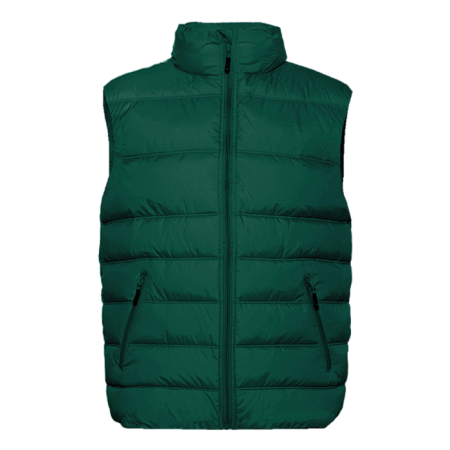 Жилет мужской STAN утепленный таффета 210T,65, 82, Тёмно-зелёный,  (130)  (46/S)