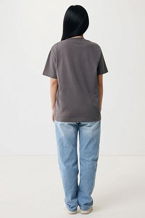 Футболка Iqoniq Kakadu из переработанного хлопка, свободный крой, унисекс, 180 г/м²