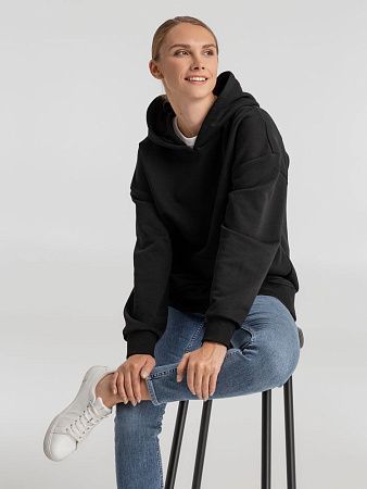 Худи оверсайз Kulonga Comfort, темно-синее, размер XS/S