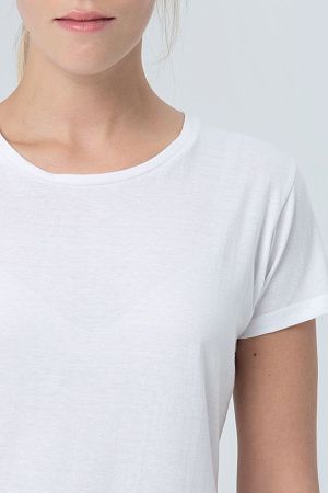 Футболка женская Miss 150, белая, размер XXL